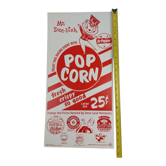 Vintage California Drag Racing Poster Oilzum Bucktooth Boy Esso Tiger Pep Boys - Picture 6 of 9